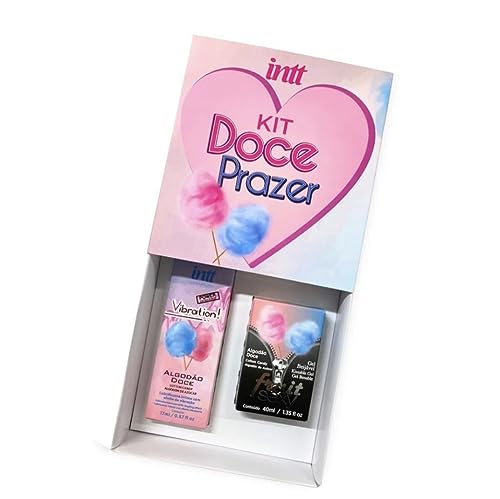 KIT DOCE PRAZER COM 1 FRUIT 40G E 1 VIBRATION 17 ML INTT