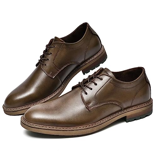Image of Arkbird Mens Dress Shoes, Lace Up Leather Oxford