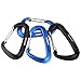 KAMOTA Carabiners, 2 Pack 12KN Aluminium Wiregate Carabiners for Hammocks Clipping On Camping Accessories Keychains and More
