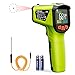 TARCHER Termómetro Infrarrojo, -50℃~800℃ Pistola de Temperatura Infrarroja Láser Digital sin Contacto con Pantalla LCD a Color, Emisividad Ajustable para Barbacoa/Cocina/Pizza/Industria/Alimentos