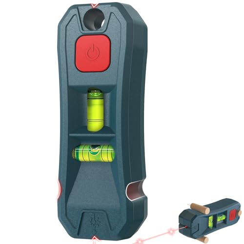 Level Laser Tool for Hanging Pictures Construction and Home Renovations Horizontal & Vertical Bubble with Level Tools for Outdoor Installment No Drilling& Hands-Free