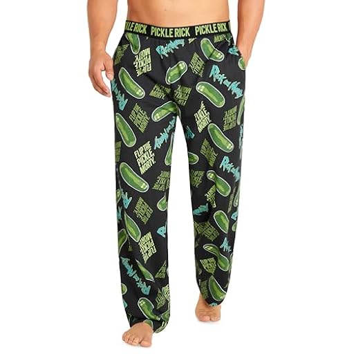 RICK AND MORTY Pantalones de Pijamas para Hombres - Pijamas Tallas S-3XL Regalos Navidad (Negro/Verde, XXL) | Ya disponible en tu tienda friki favorita! En mundofriki.es! RICK AND MORTY Pantalones de Pijamas para Hombres - Pijamas Tallas S-3XL Regalos Navidad (Negro/Verde, XXL) | Ya disponible en tu tienda friki favorita! En mundofriki.es!