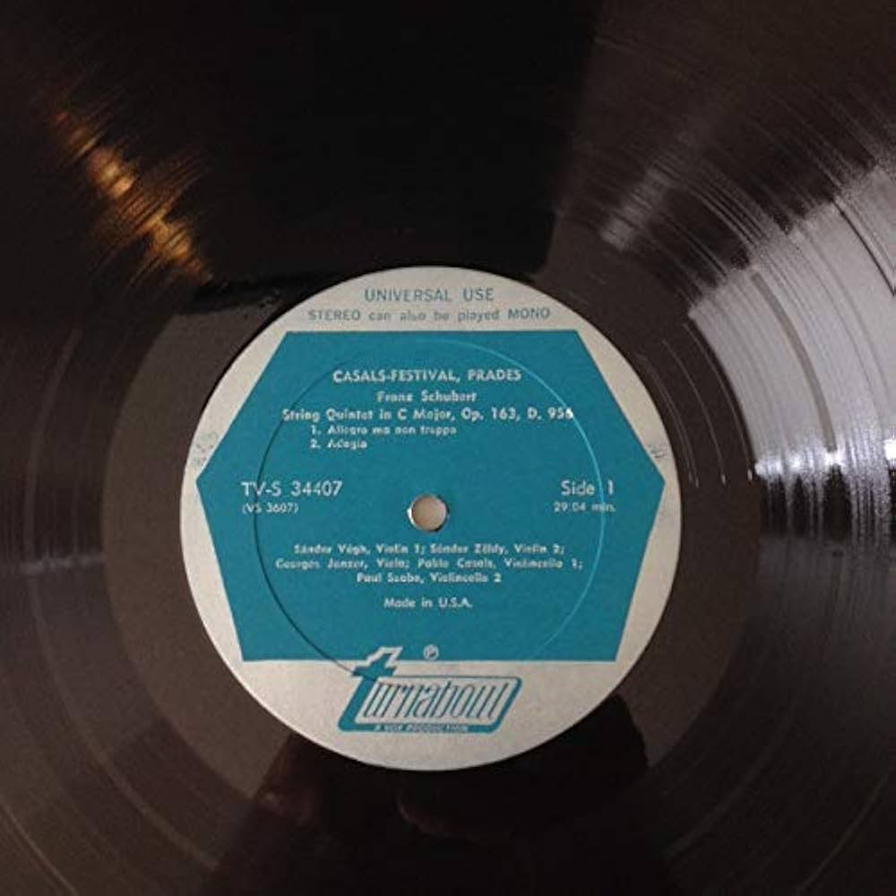 Amazon.com: Schubert: Casals Plays Schubert String Quintet