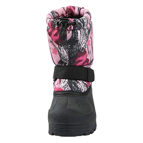 Image of Northside Frosty Insulated Winter Snow Boots for Girls and Boys with Rugged, Water Resistant Nylon Upper, Quick-Drying Lining, Removable EVA Insole, and Durable TPR Outsole