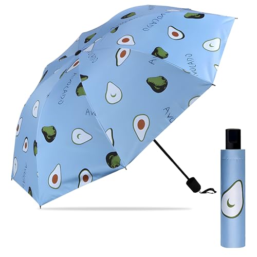 Image of Kraptick Printed Travel Umbrella for Rain, UV, Wind Proof, Water-Proof Umbrella for Men /Women /Boys /Girls /Kids (UMBR-02)