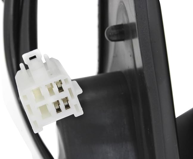 For Toyota 4Runner 1997 1998 Power Gloss Side Door View Mirror Driver Left