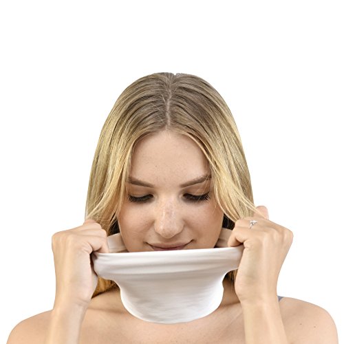 Jasmine Silk Unisex Bamboo Headband Hair Band (Ivory) - Image 3