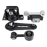 ApplianPar Engine Motor Mount Transmission Torque Strut Mount Kit for Chevrolet City Express 2015 - 2018 Nissan NV200 2013 - 2018