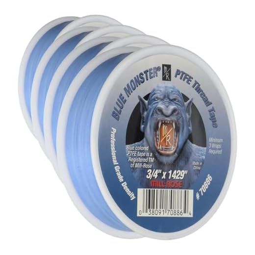 Millrose Blue Monster Pipe Thread Seal Tape