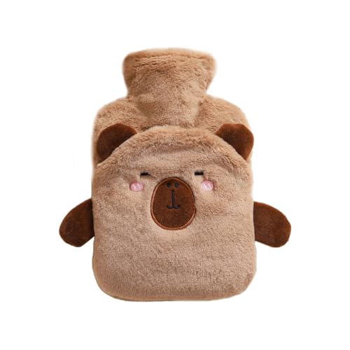 Bouillotte eau chaude peluche animal pour soirée cocooning et détente