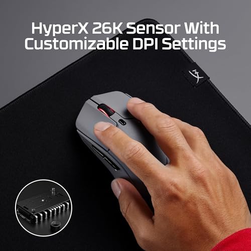 Pulsefire Haste 2 Pro, 4K Mouse Gaming Wireless, Illuminazione RGB, 6 Tasti Programmabili, Fino a 26000 DPI, Velocità 650 IPS, Fino a 90 ore di autonomia, USB-C, 3 Dispositivi Collegabili, Nero - Mouse gaming - Immagine 4