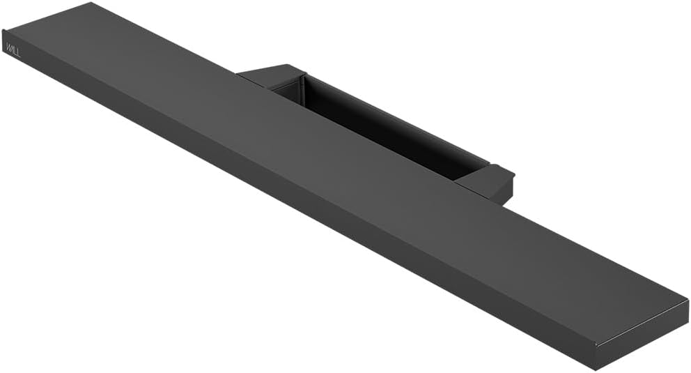 Equals WALL TV Stand V4/PRO Compatible Sound Bar Shelf Medium Width 95cm Satin Black