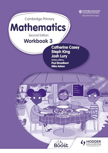 Cambridge Primary Mathematics Workbook 3 Second Edition: Hodder Education Group