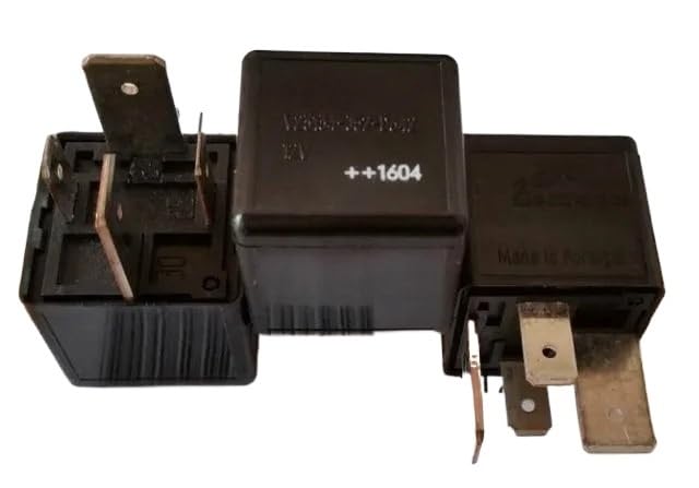 Relé V23134-J52-D642 de 4 pines y 12V 70A con base compatible