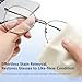 5 Pack Eyeglass Cleaning Cloths,Premium Microfiber Cleaning Cloths for Glasses,Safest Cloth for AR Lenses,Screens,Cameras,Cell Phone,Eyeglasses,LCD TV Screens,Tablets and More (5 Pack)