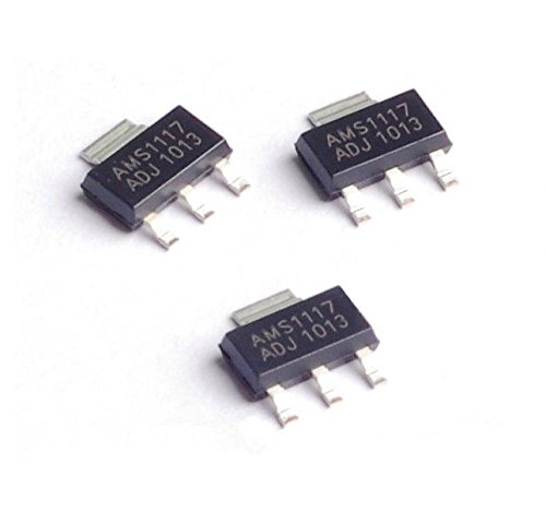 100 Pz AMS1117-ADJ Regolatori Di Tensione SOT-223 1A – NUOVI