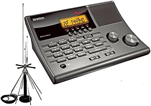 UBC370CLT Base Radio + Oonraker SkyScan Desk Hoe Antenna. Receives