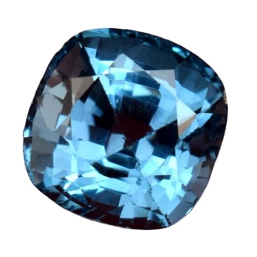 Topaze bleue naturelle 9,37mm pour créer vos propres bagues et colliers DIY