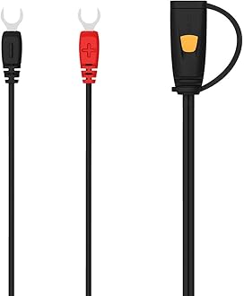 CS Connect U Terminal, Permanent Connection for Hard-To-Reach Batteries, Durable, Secure, Quick and Easy Connection for Your CTEK Battery Charger, for Cars, Motorcycles & Other Vehicles