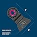 BOSCH OSL200RS 1-Piece 2 In. Starlock Oscillating Multi Tool Soft Materials High-Carbon Steel Rigid Scraper Blade for Removing Tough Sealants, Adhesives, Paint