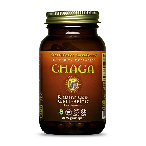 HEALTHFORCE SUPERFOODS Integrity Extracts Chaga – 90 VeganCaps