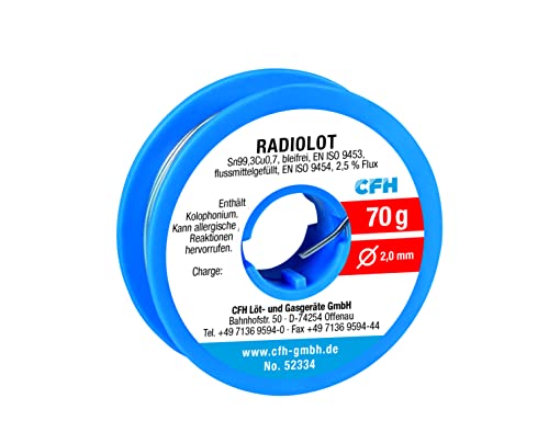 CFH Radiolot RL 334 sin plomo 70 g, 52334