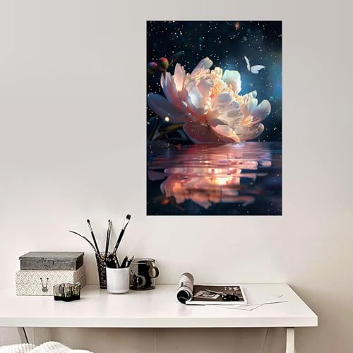 Impression sur toile plante 80x120cm sans cadre WODJEM