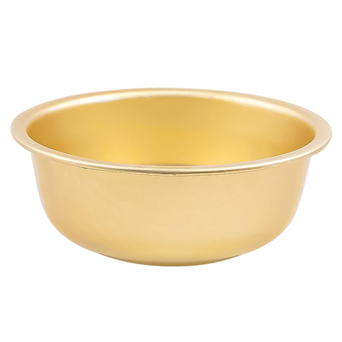Bassin épais et solide de style coréen en aluminium jaune pour la cuisine