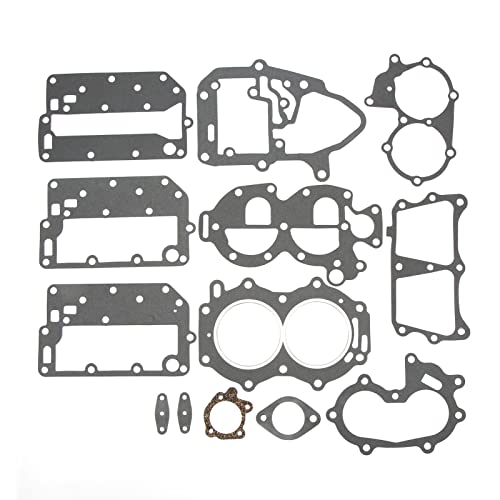 Juego de juntas Powerhead 433941, kit de juntas de motor Powerhead, rendimiento estable para 25hp 35hp 2cyl X - Ref, incluye 13 juntas con números OE 18-4307