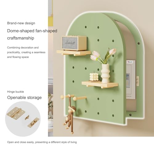 Decorative Fuse Box Cover - Solid Circuit Breaker Panel for Home Wall, Easy Installation Electric Meter Box, Stylish 30x54.9cm Wall Décor