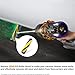 JEDELEOS Replacement Soft Roller Compatible with Dyson V15 Gen 5 Detect and V12 V10 Slim Vacuum Series Fluffy Optic Cleaner Head, Brush Roll Replace Spare Parts No.971634-01