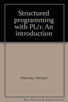 Paperback Structured Programming with PL/1: An Introduction Book