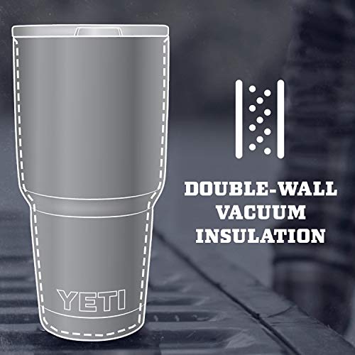 Yeti Rambler 30 Oz Tumbler, Stainless Steel, Vacuum Insulated With Magslider Lid, Aquifer Blue #TOP2
