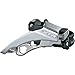 Shimano FD-M980, Deragliatore Tripla, Nero/Grigio, 34.9 mm