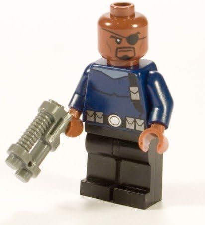 Lego Super Heroes Nick Fury Minifigure
