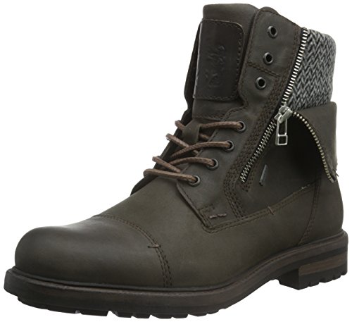 FRETZ men Street, Botines para Hombre, Marrón (59 Mokka), 45 EU
