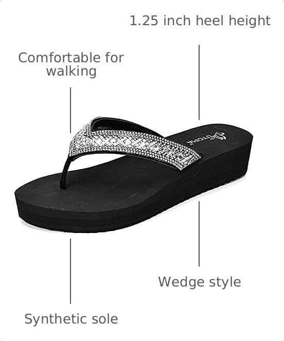 Image of Nova Utopia Women's Casual Summer Wedge Sandals