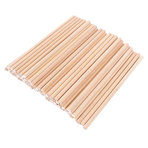 Beatifufu 50pcs Wooden Rhythm Sticks for Kids Portable Musical Toy Drumsticks Grip Bulk Percussion Toys for Kids
