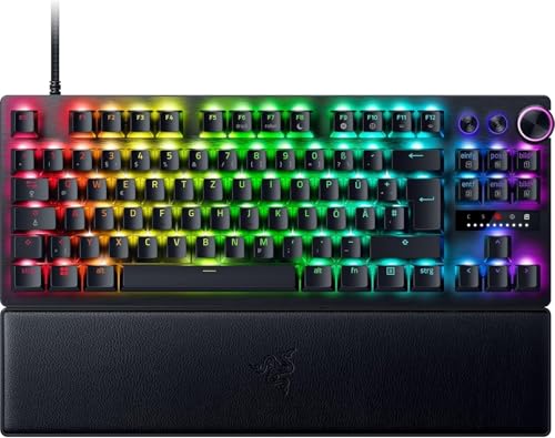 Clavier Razer Huntsman V3 Pro TKL 8KHz US idéal pour libérer de l'espace de jeu