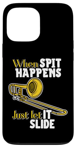 When Spit Happens Just Let It Slide �ʔ����o���h �I�^�N���[���A �X�}�z�P�[�X iPhone 13 Pro Max �p