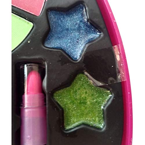 Kit Maleta Maquiagem Infantil Sombras Batom Gloss Make Brinq Polibrinq Aprovado Anvisa 3 Anos