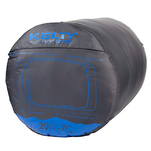 Kelty Tru.Comfort Doublewide 20 Degree Sleeping Bag – Two Person...
