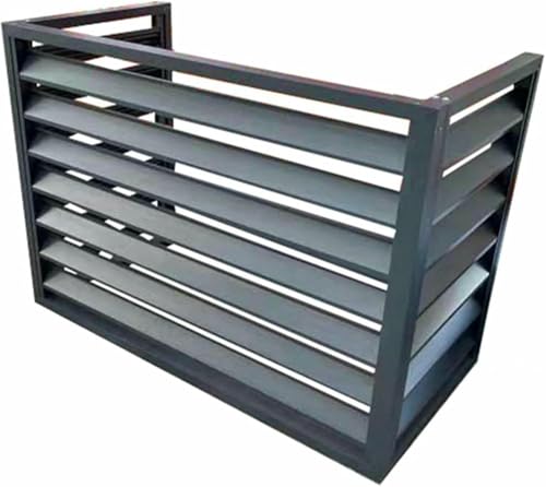 Valla de aire acondicionado de aluminio premium cubierta estructural robusta 2