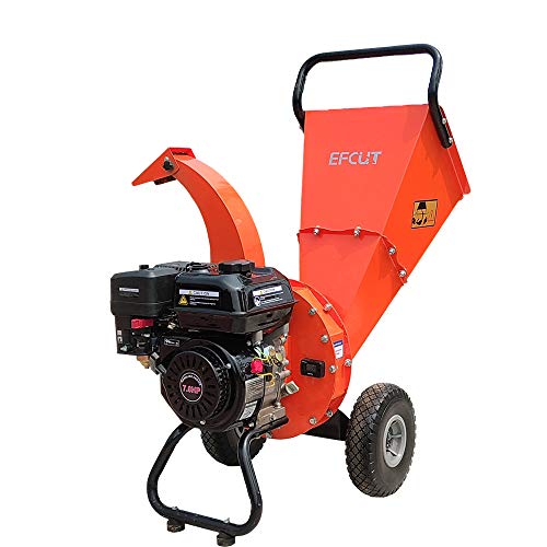 EFCUT C30 Mini Wood Chipper Shredder Mulcher 7 HP 212cc Heavy Duty Engine Gas Powered 3