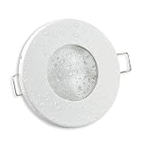 6x Downlight a LED bianco 5 watt bianco freddo superpiatto 12V - MR16 apparecchio da incasso per bagno, esterno IP44 - Ø 55 - foro da trapano 60mm - bagno sauna doccia doccia WC
