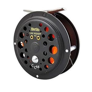 Martin Caddis Creek Fly Fishing Reel, Reinforced Aluminum Spool with Push Button Release