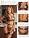 Avidlove Women's Exotic Lingerie Set Garter Belt Bra and Panty Set (Large, Coffee Brown)