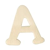 Holz-Buchstaben, 4 cm Rayher Hobby Buchstaben Holz