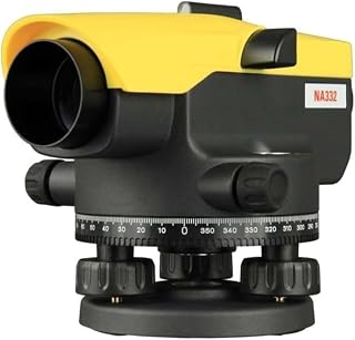 NA332 Auto Level – 32X Magnification Surveying Instrument, 1.8mm Accuracy, IP54 Dust & Water Resistant, Professional Construction & Land Survey Equipment