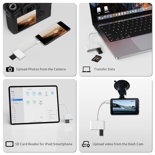 Yisica Lector de Tarjetas SD USB C, Slot SD + TF + USB 3 en 1 Diseño de Ranura, Adaptador USB C Plug and Play para Samsung Galaxy S25 S24 S23 S22 S21 S20 S25+ S25 Ultra S24+ S24Ultra S23+ S23Ultra - imagen 7